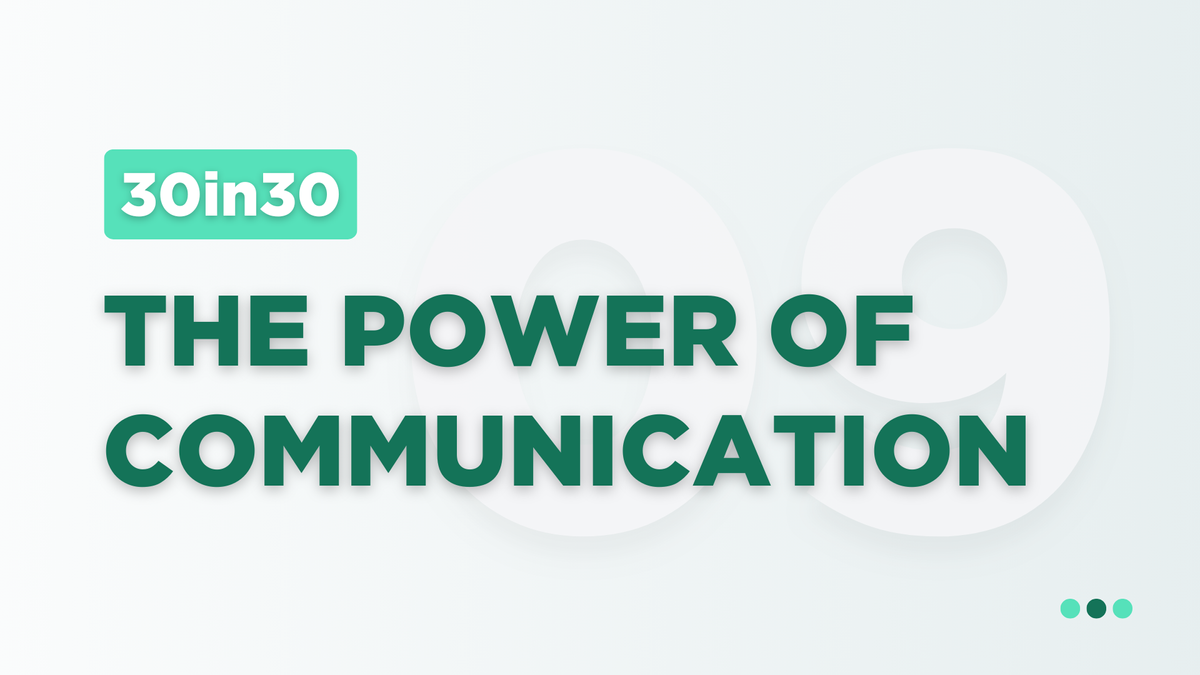 The Power of Communication